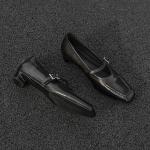 Crafted Elegance: Luxury Handmade Leather Women’s Shoes(Etrj220F658-1)