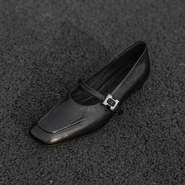 Crafted Elegance: Luxury Handmade Leather Women’s Shoes(Etrj220F658-1)