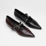 Handcrafted Leather Women’s Shoes: Luxurious Elegance(Etrj220A5132)