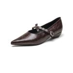 Handcrafted Leather Women’s Shoes: Luxurious Elegance(Etrj220A5132)