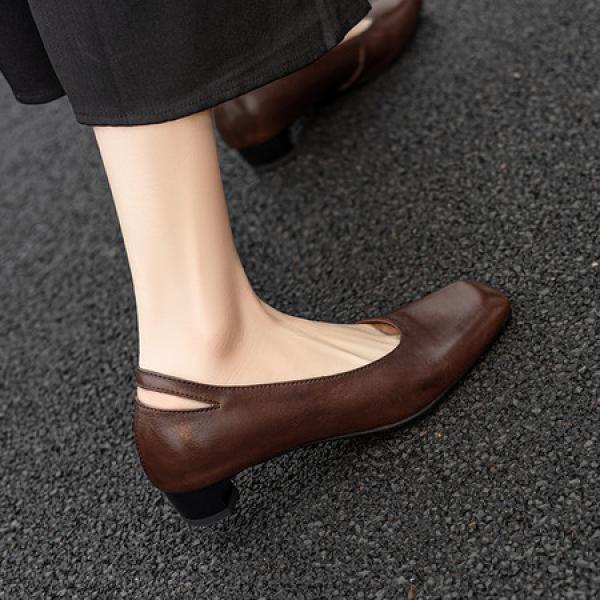 Exquisite Handcrafted Genuine Leather Women's Shoes - Elegant Luxury(Etrj220F658-2)