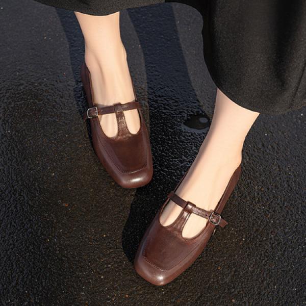 Exquisite Handcrafted Genuine Leather Women's Shoes - Elegant Luxury(Etrj220A5139)