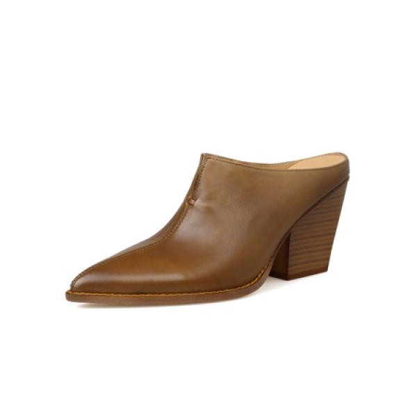 Elegantly Crafted Genuine Leather Handmade Women's Shoes(Etrj220F668-1)