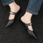 Exquisite Handcrafted Leather Women’s Shoes: Luxury & Elegance(Etrj220A5157)