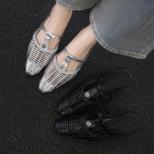 Handcrafted Luxury Leather Women's Shoes: Elegance in Every Stitch(Etrj220C09)