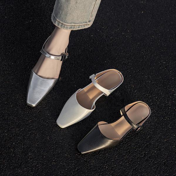 Crafted Luxury: Handcrafted Genuine Leather Woman's Shoes(Etrj220C08)