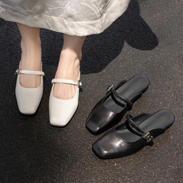 Elegant Handcrafted Genuine Leather Women's Shoes(Etrj220F692-2)