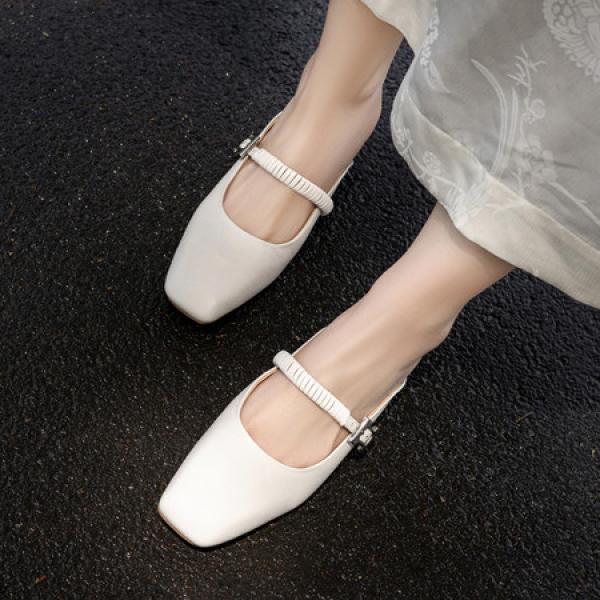 Elegant Handcrafted Genuine Leather Women's Shoes(Etrj220F692-2)