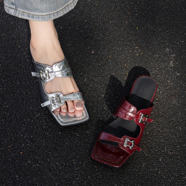 Handcrafted Genuine Leather Women's Shoes - Luxurious Elegance(Etrj220F695-1)