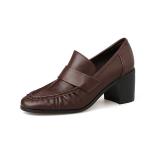 Elegant Handcrafted Leather Shoes - Luxury Quality Artistry(Etrj220A5127)