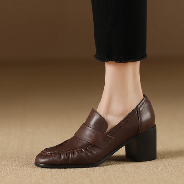 Elegant Handcrafted Leather Shoes - Luxury Quality Artistry(Etrj220A5127)
