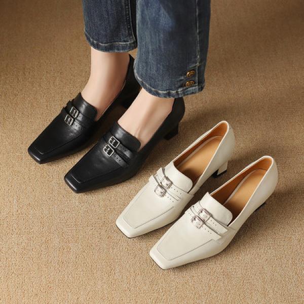 Handcrafted Luxury Leather Women’s Shoes with Exquisite Craftsmanship(Etrj220F673-2)