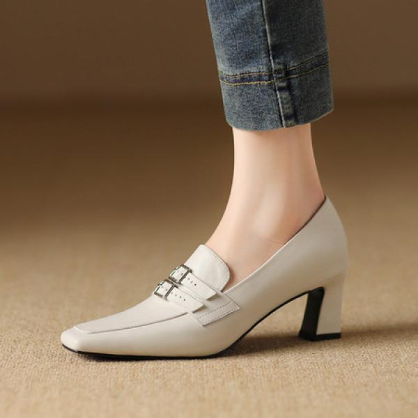 Handcrafted Luxury Leather Women’s Shoes with Exquisite Craftsmanship(Etrj220F673-2)