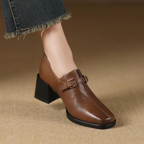 Handcrafted Luxury Leather Women's Shoes - Elegance Redefined(Etrj220A5122)