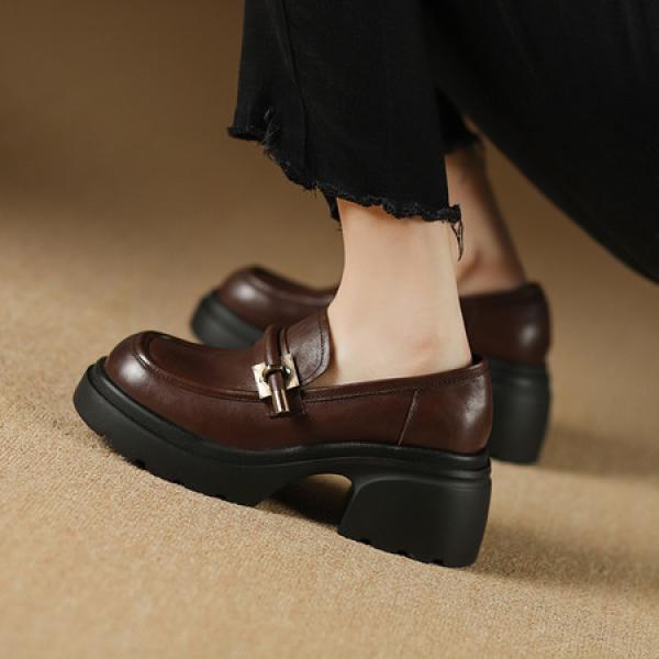 Luxurious Handmade Leather Shoes for Elegant Women(Etrj220F629-2)