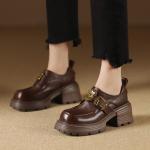 Handcrafted Luxury Leather Shoes for Elegant Women(Etrj220F709-2)