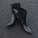 Elegant Handcrafted Genuine Leather Women's Shoes(Etrj220J001-2)