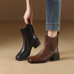 Handcrafted Genuine Leather Women's Shoes - Elegant Luxury(Etrj220J013-2)