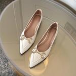 Handcrafted Luxury Leather Women's Shoes - Elegance in Every Detail(Etx0863TX870-2)