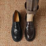 Exquisite Handmade Leather Women's Shoes: Elegance Crafted with Luxury(Etx0863TX426)