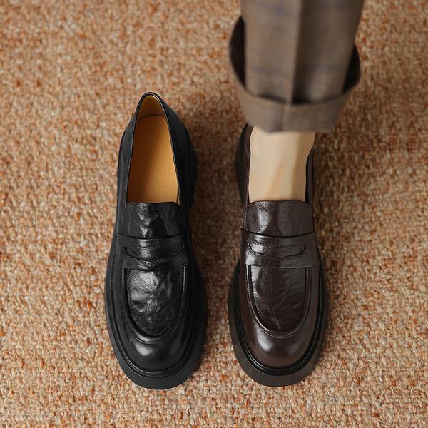 Exquisite Handmade Leather Women's Shoes: Elegance Crafted with Luxury(Etx0863TX426)