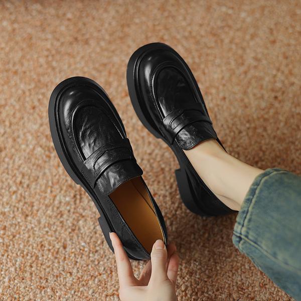 Exquisite Handmade Leather Women's Shoes: Elegance Crafted with Luxury(Etx0863TX426)