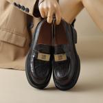 Handcrafted Luxury Leather Women's Shoes: Elegance in Every Step(Etx0863TX437)