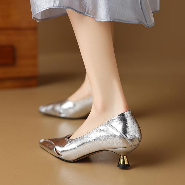 Handcrafted Luxury Leather Women's Shoes: Elegance Redefined(Etx0863TX461)