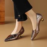 Handcrafted Luxury Leather Women's Shoes: Elegance Redefined(Etx0863TX461)