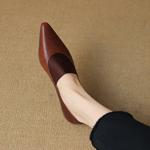Handcrafted Genuine Leather Women's Shoes: Elegance Meets Luxury in Every Stitch(Etx0863TX473)