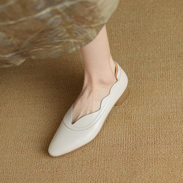 Handcrafted Leather Women's Shoes: Luxury, Elegance & Quality(Etx0863TX482)