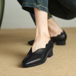 Handcrafted Leather Women's Shoes: Luxury, Elegance & Quality(Etx0863TX482)