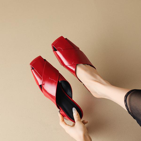 Crafted Luxury: Handcrafted Leather Women's Shoes for Elegance(Etx0863TX392-1)