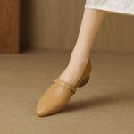 Elegant Handcrafted Genuine Leather Women's Shoes of Luxury Quality(Etx0863TX486)