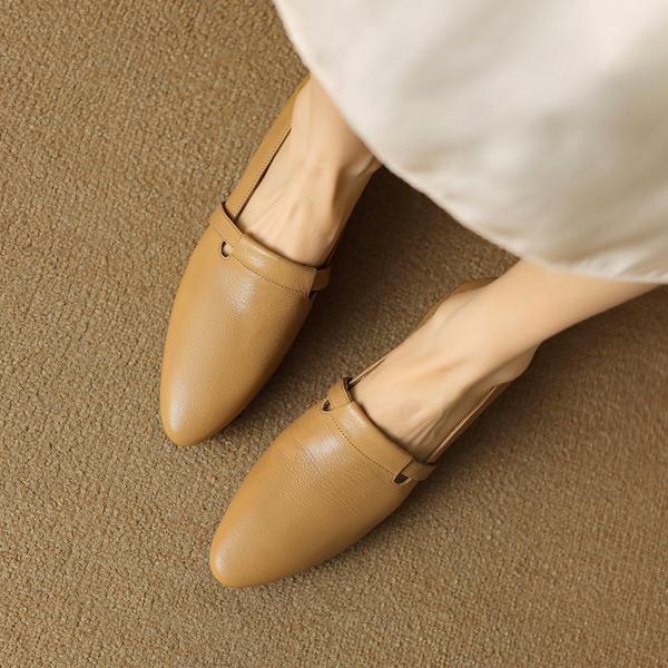 Elegant Handcrafted Genuine Leather Women's Shoes of Luxury Quality(Etx0863TX486)