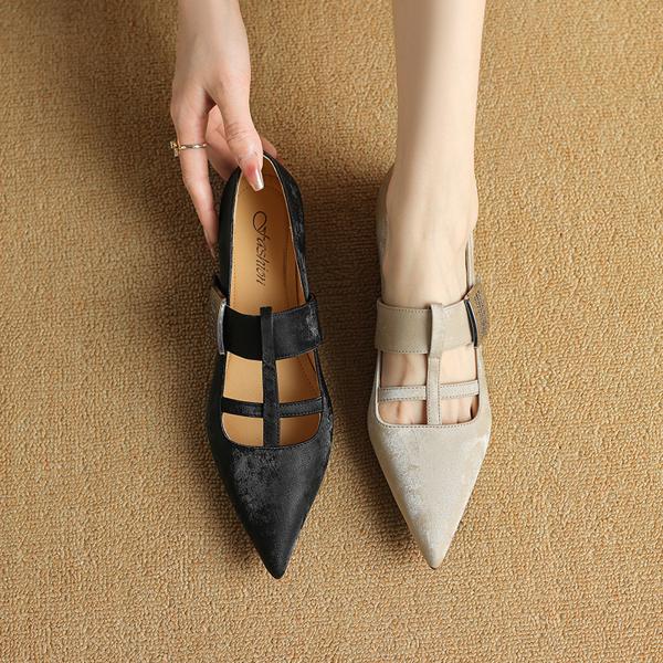 Handcrafted Luxury Leather Women's Shoes: Elegance in Every Stitch(Etx0863TX490)