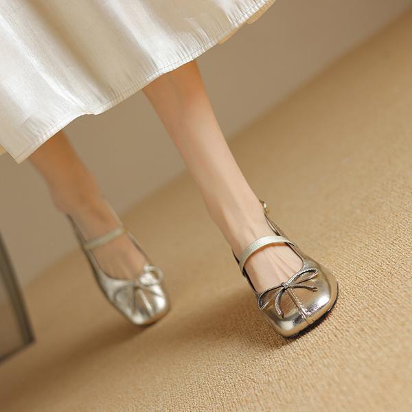 Handcrafted Luxury Leather Women's Shoes for Elegance(Etx0863TX491)