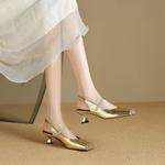 Elegant Handcrafted Leather Women’s Shoes: Exquisite Craftsmanship & Luxury Quality(Etx0863TX492)