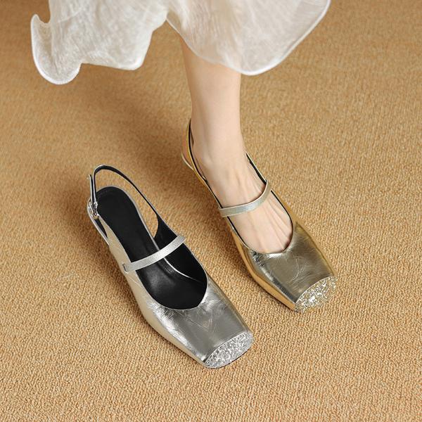 Elegant Handcrafted Leather Women’s Shoes: Exquisite Craftsmanship & Luxury Quality(Etx0863TX492)