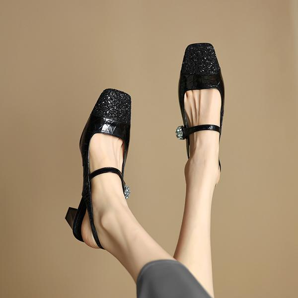 Exquisite Handcrafted Leather Women's Shoes: Elegance Meets Luxury in Every Step(Etx0863TX500)