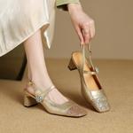 Exquisite Handcrafted Leather Women's Shoes: Elegance Meets Luxury in Every Step(Etx0863TX500)
