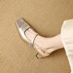 Exquisite Handcrafted Leather Women's Shoes: Elegance Meets Luxury in Every Step(Etx0863TX500)