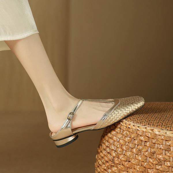 Elegant Handcrafted Leather Women’s Shoes, Luxurious Quality(Etx0863TX524)