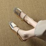 Elegant Handcrafted Leather Women’s Shoes: Luxury Craftsmanship Unleashed(Etx0863TX528)