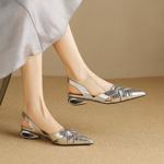 Elegant Handcrafted Leather Women's Shoes for Luxurious Comfort(Etx0863TX536)