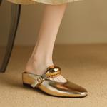 Handcrafted Genuine Leather Women's Shoes: Elegance in Every Stitch(Etx0863TX538)
