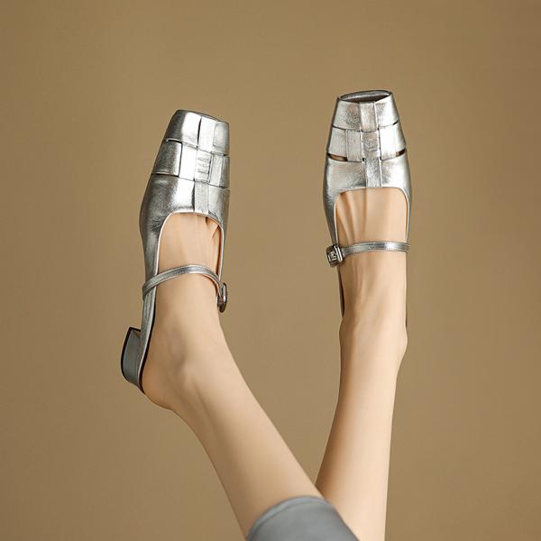 Exquisite Handcrafted Leather Women's Shoes Elegance(Etx0863TX539)