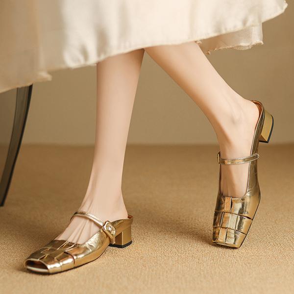 Exquisite Handcrafted Leather Women's Shoes Elegance(Etx0863TX539)