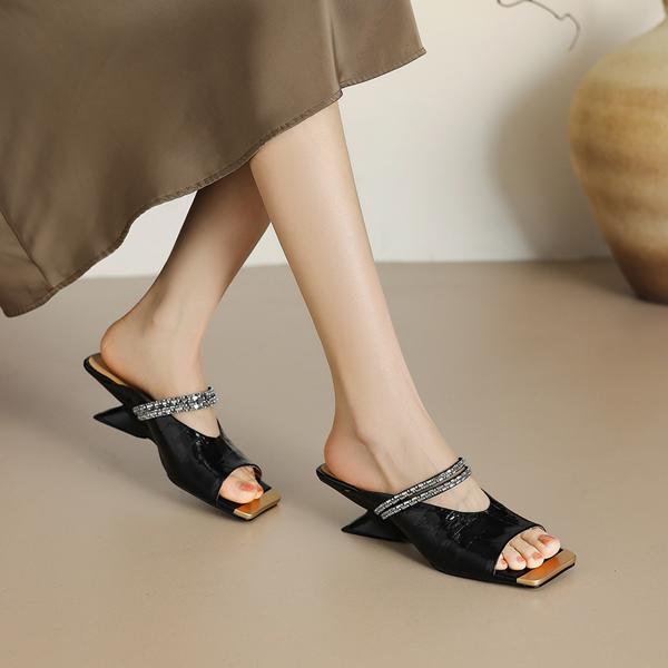 Exquisite Handcrafted Leather Shoes for the Elegant Woman(Etx0863TX551)