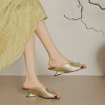 Handcrafted Luxury Leather Women's Shoes: Elegance in Every Detail(Etx0863TX554)